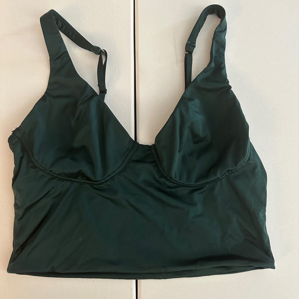 Aerie Emerald Green Women's Bralette/ Crop top